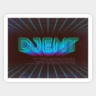 Djent Sticker